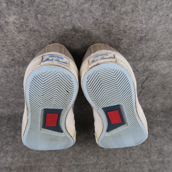 Converse Shoes Mens 9 Sneakers Jack Purcell Comfort Wedge Classic Canvas Grey - Picture 10 of 16